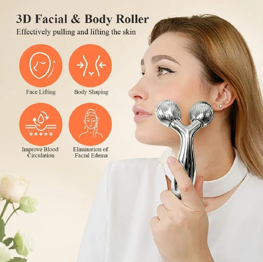 3D Face Massager Roller