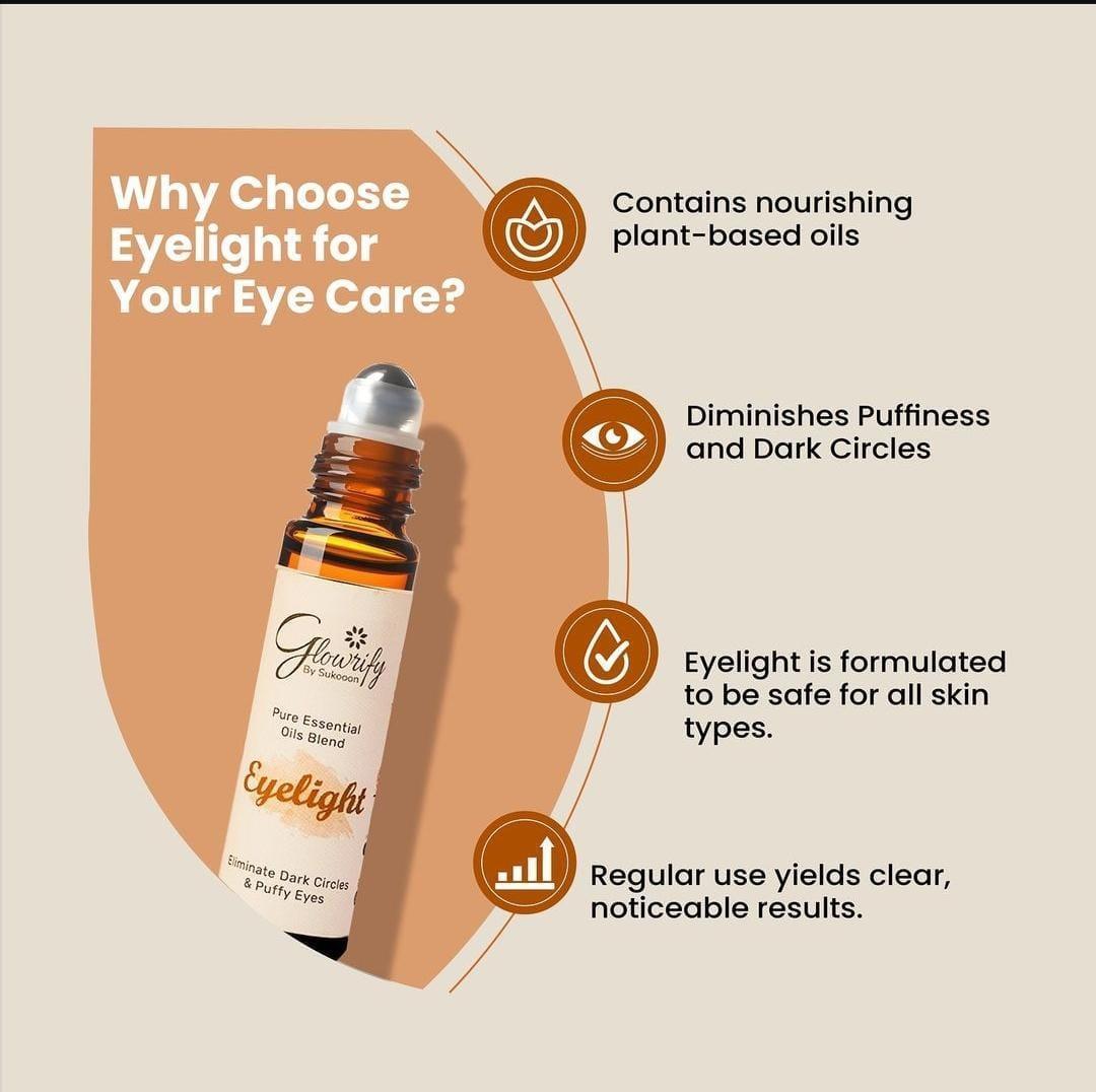 Glowrify Eyelight Serum – Dark Circles & Puffy Eyes Solution (10ML)