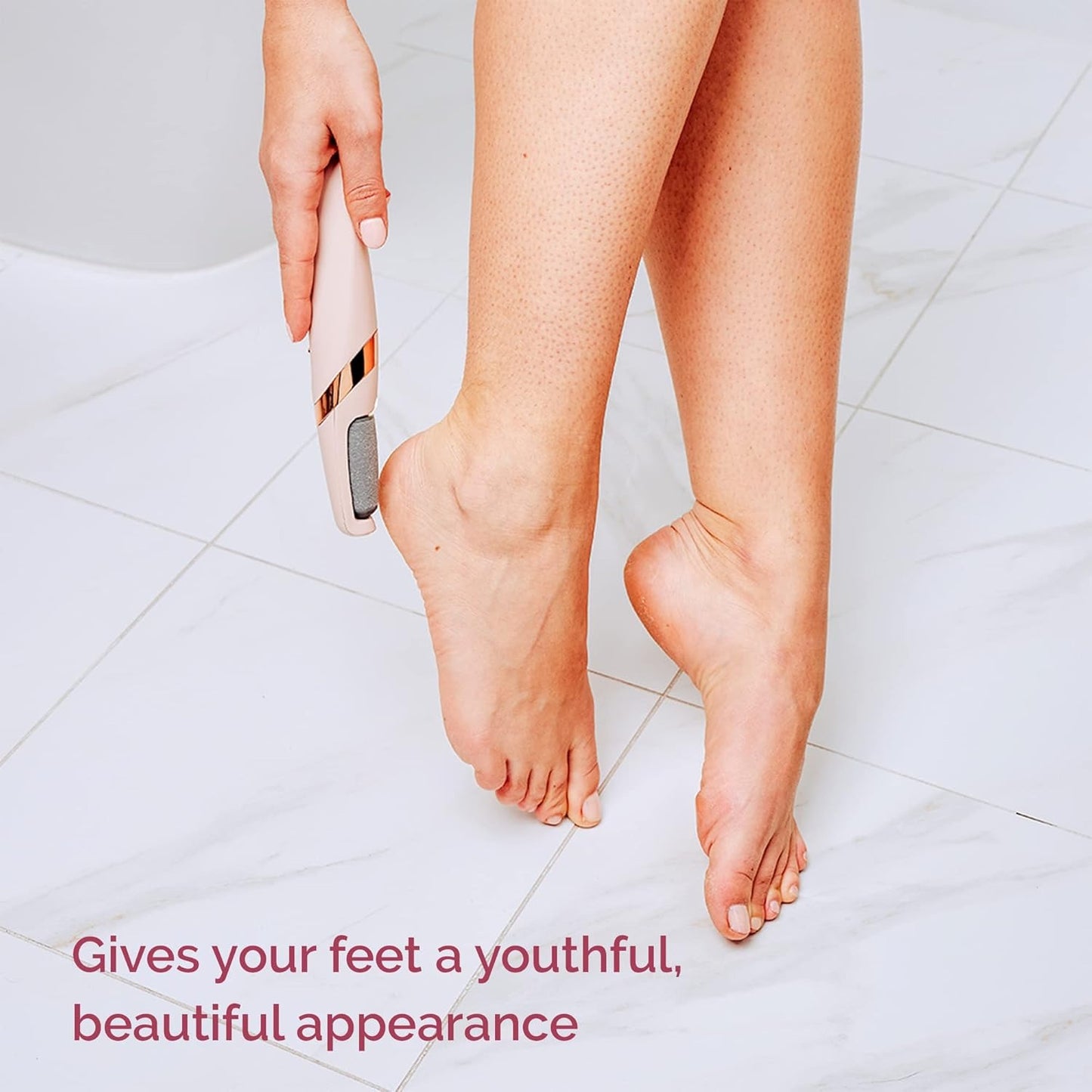 Rechargeable Electric Pedi Foot Filer Effective Callus Remover For Soft Smooth Feet