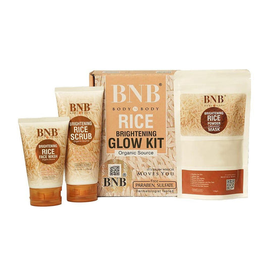 BNB Rice Brightening Glow Kit